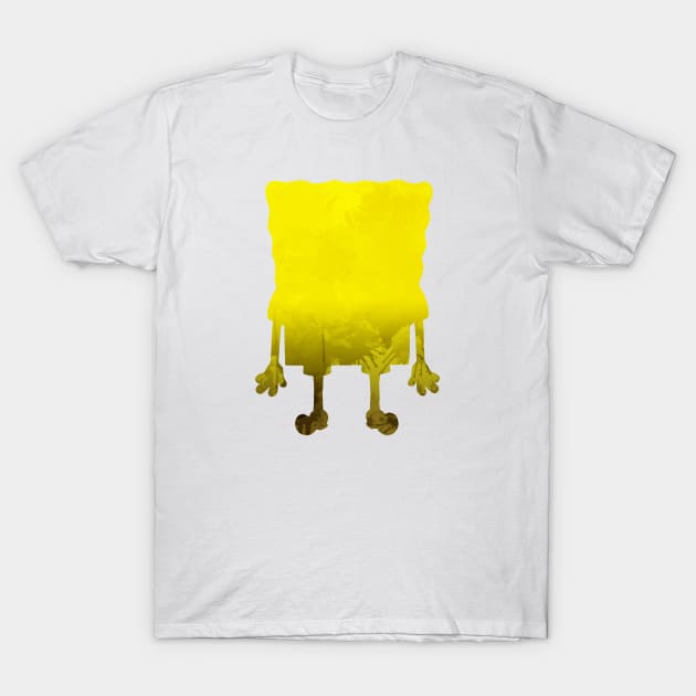 Sponge Inspired Silhouette T-Shirt by InspiredShadows